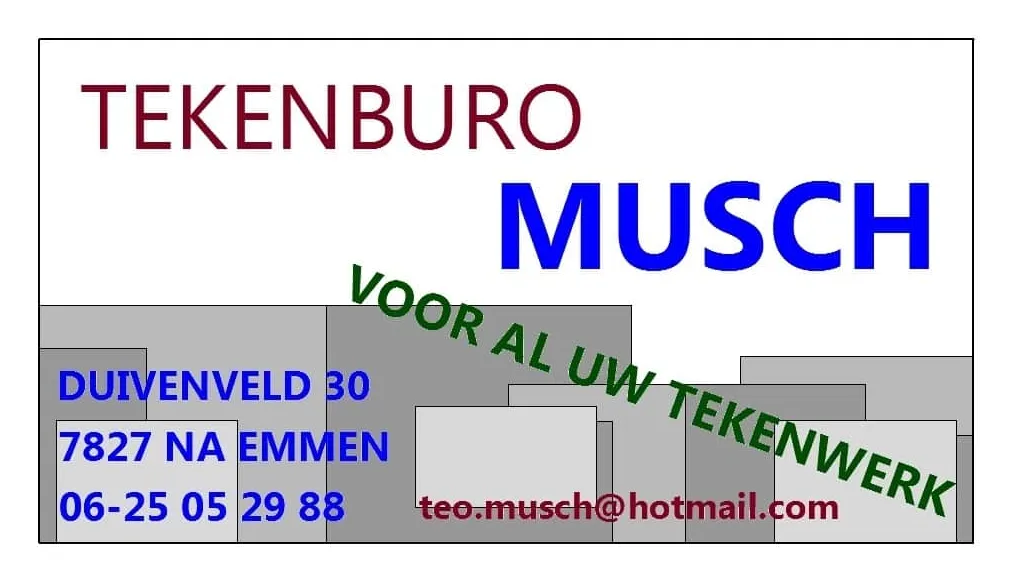 Logo Tekenburo Musch
